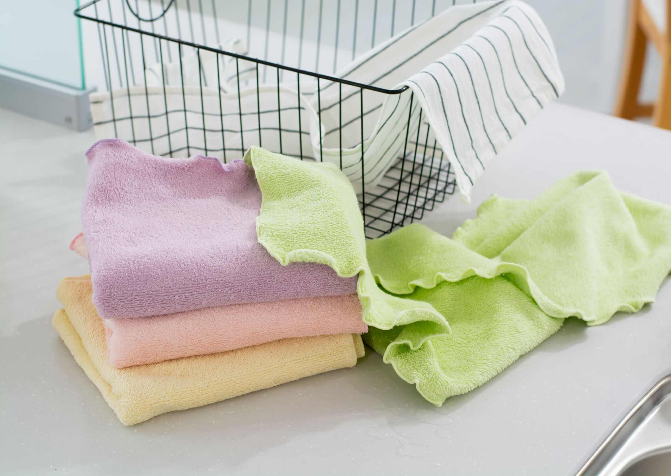 高吸水にこだわったタオル 写真2