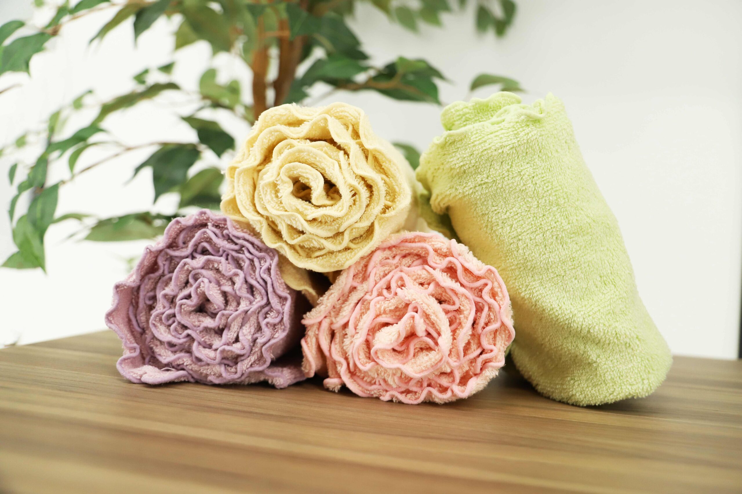 高吸水にこだわったタオル 写真3