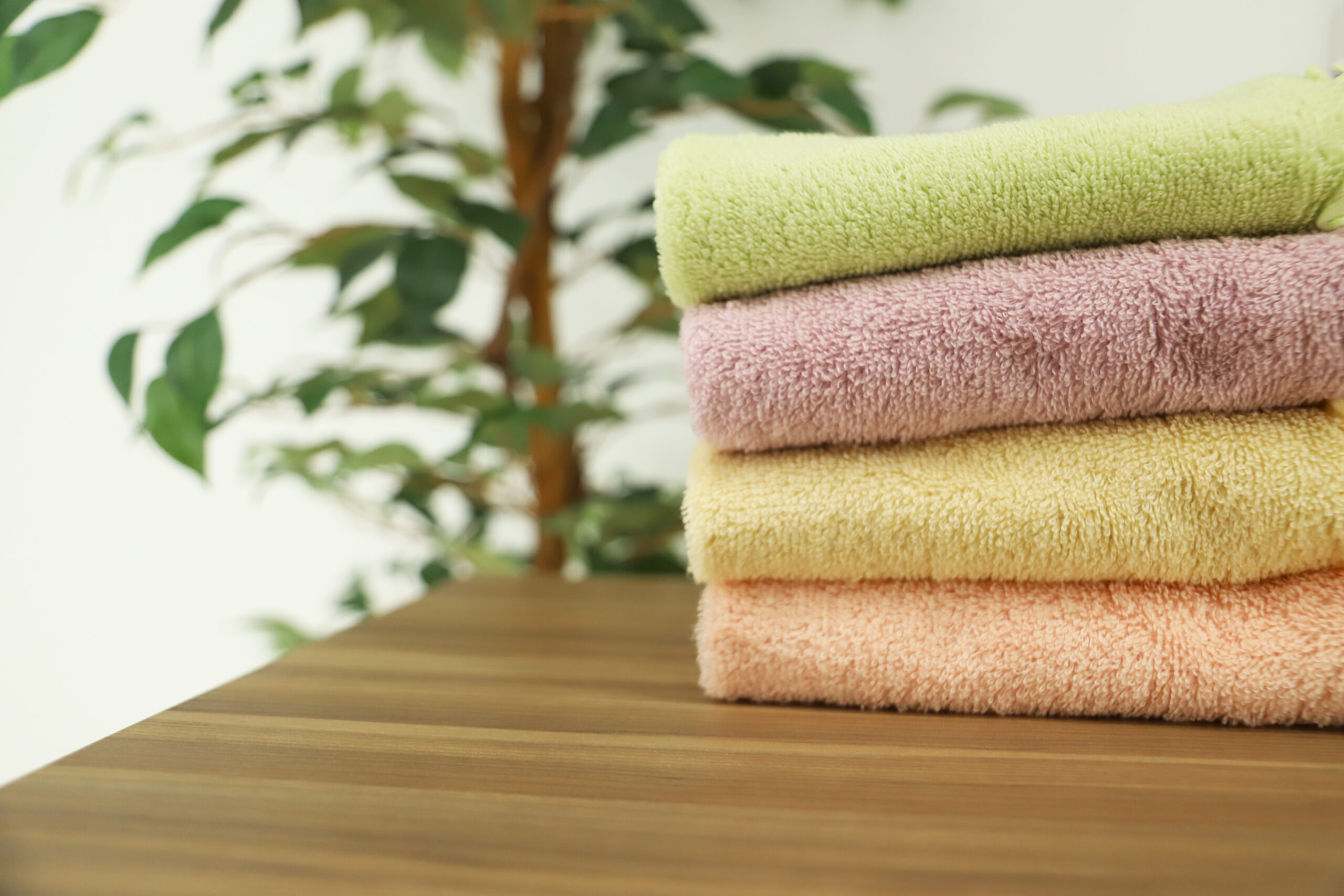 高吸水にこだわったタオル 写真5